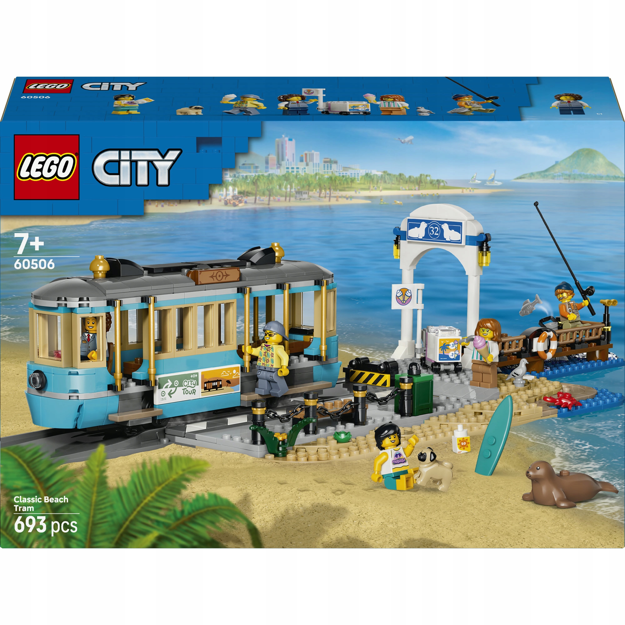Lego City 60506 Historická plážová tramvaj