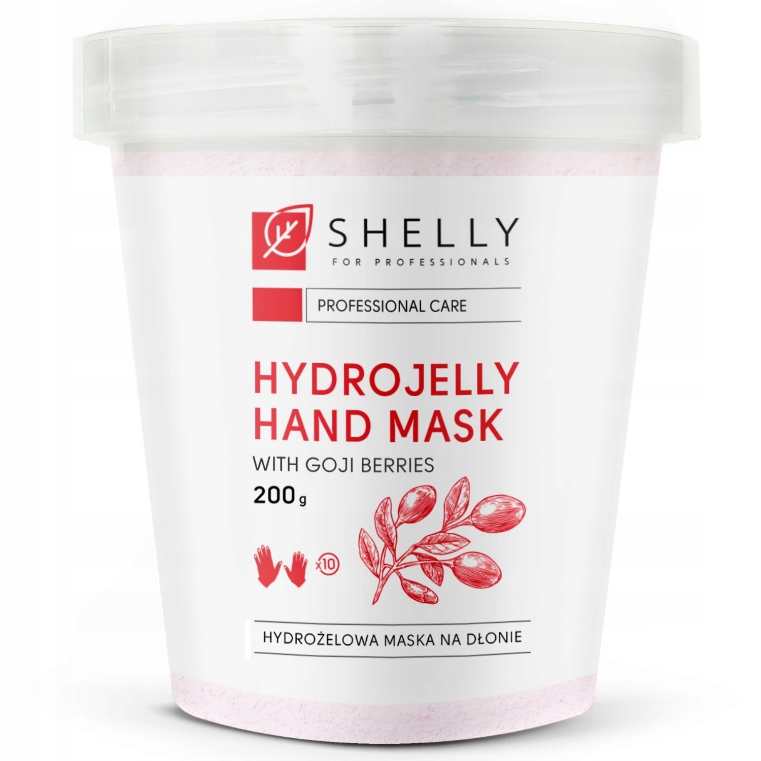 Hydrogelová maska na ruce s bobulemi goji a vitamínem C Shelly 200 g