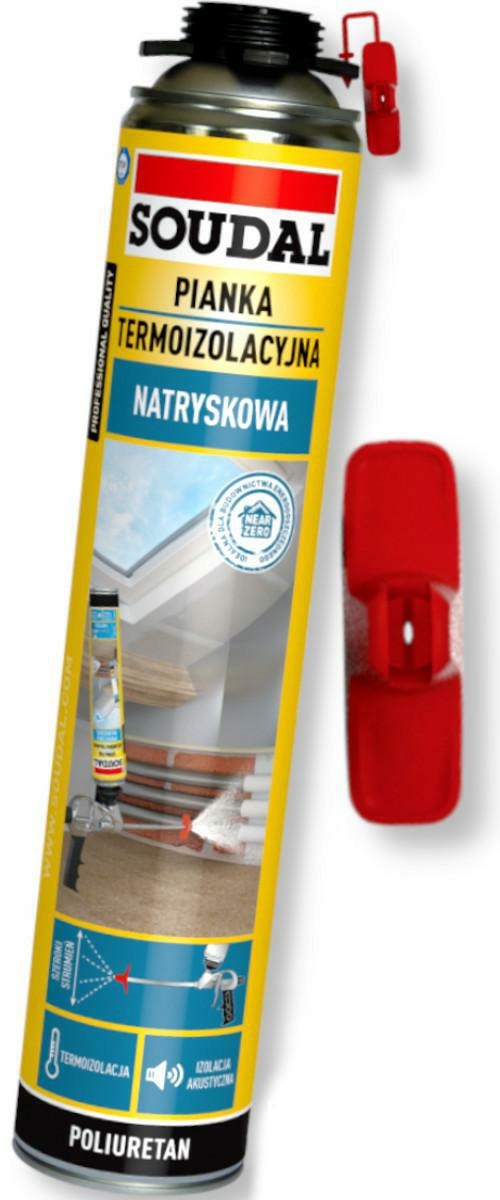 PIANA NATRYSKOWA PUR TERMOIZOLACYJNA DO OCIEPLEŃ IZOLACJA OCIEPLENIE DACH