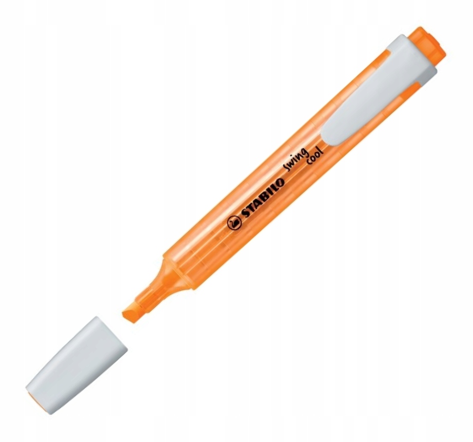 Zakreślacz pomarańczowy neon swing cool Stabilo