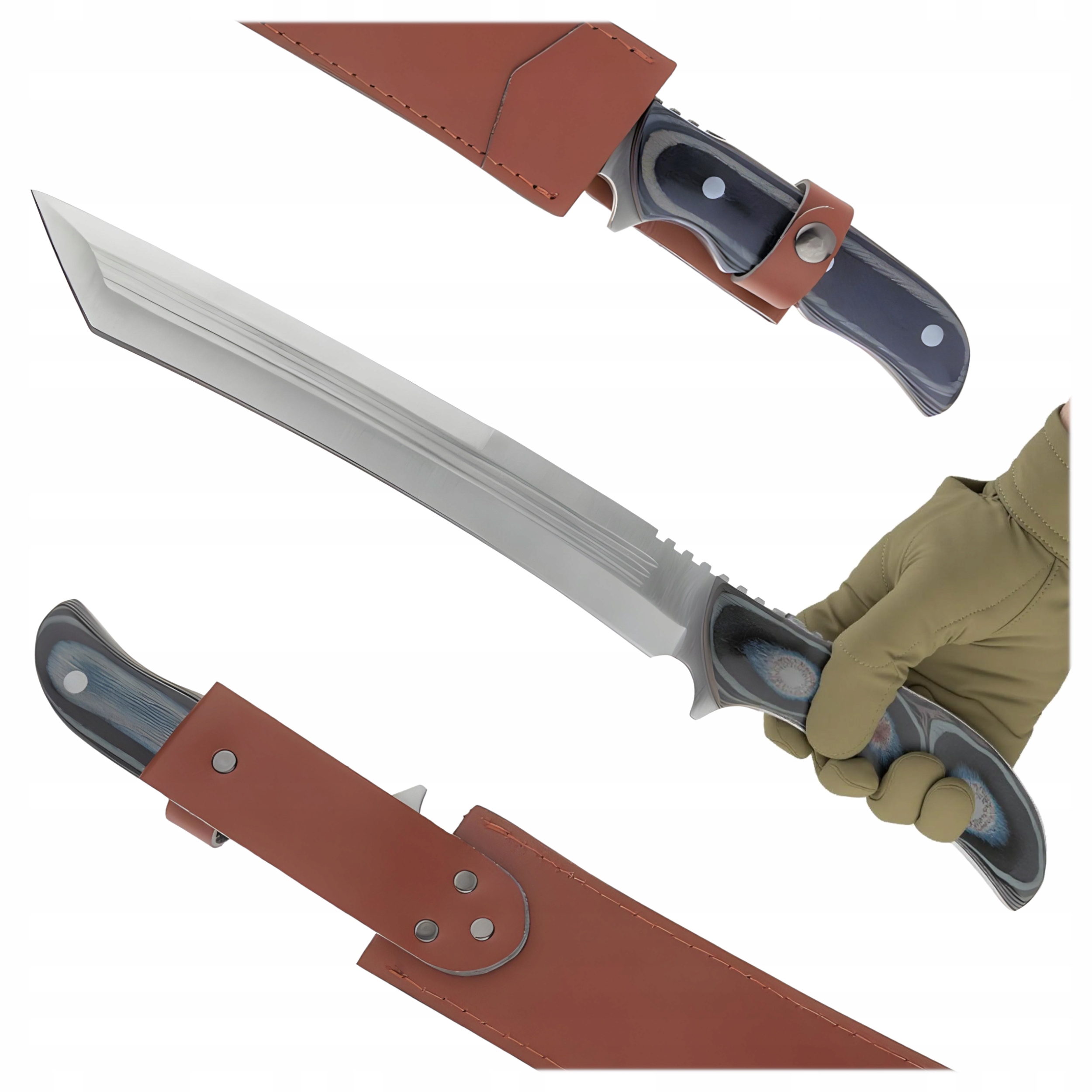 Nůž Mačeta S Pouzdrem Bsh N635E