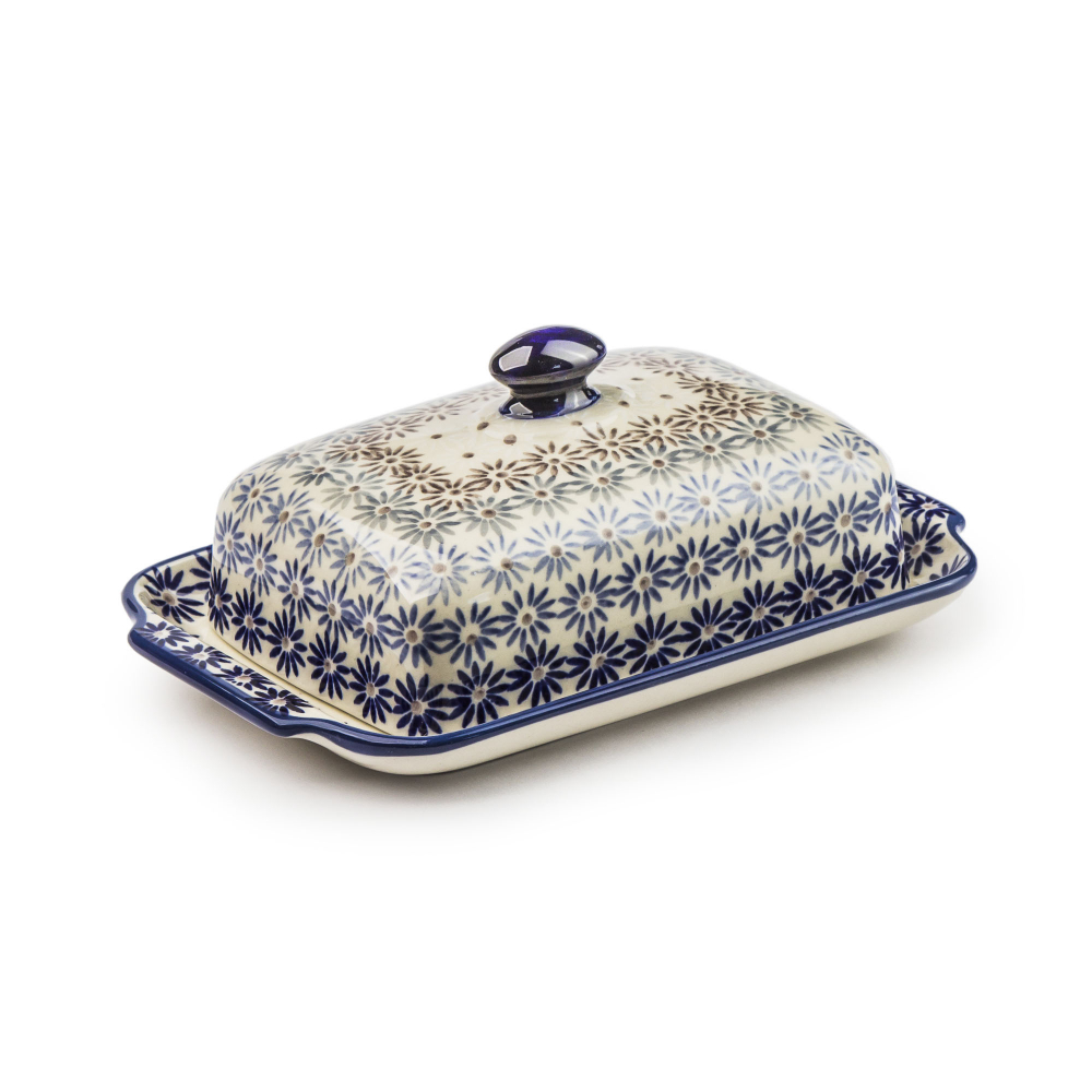 

Maselniczka porcelanowa Bolesławiec dek. AS55