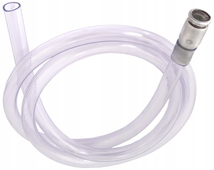 WĄŻ SAMOZASYSAJĄCY DO SPUSZCZANIA PALIWA ROPY WODY PODCIŚNIENIOWY 17mm 2M