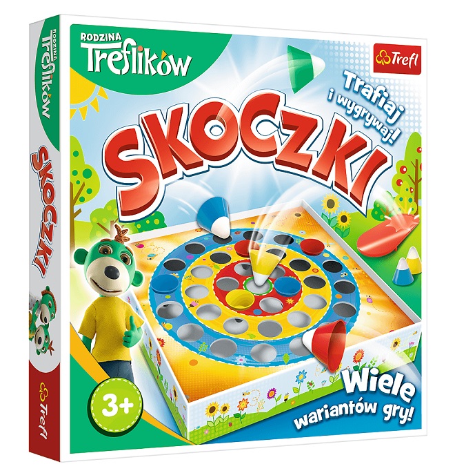 

Gra rodzinna Skoczki Rodzina Treflików 01905 Trefl