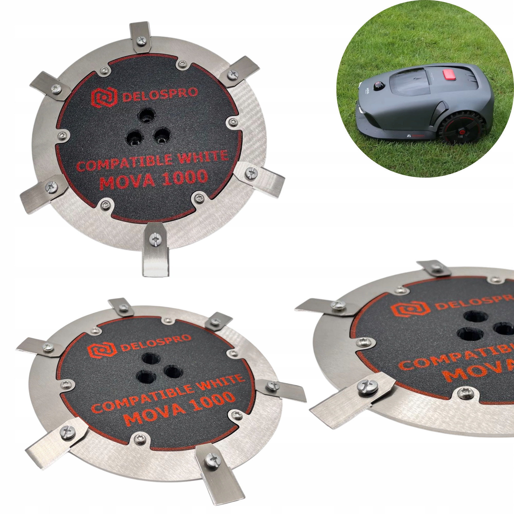 Tarcza Na 6 Ostrzy Stal Do Dreame Mova 1000 6 X Ostrza Stal Nierdzewna