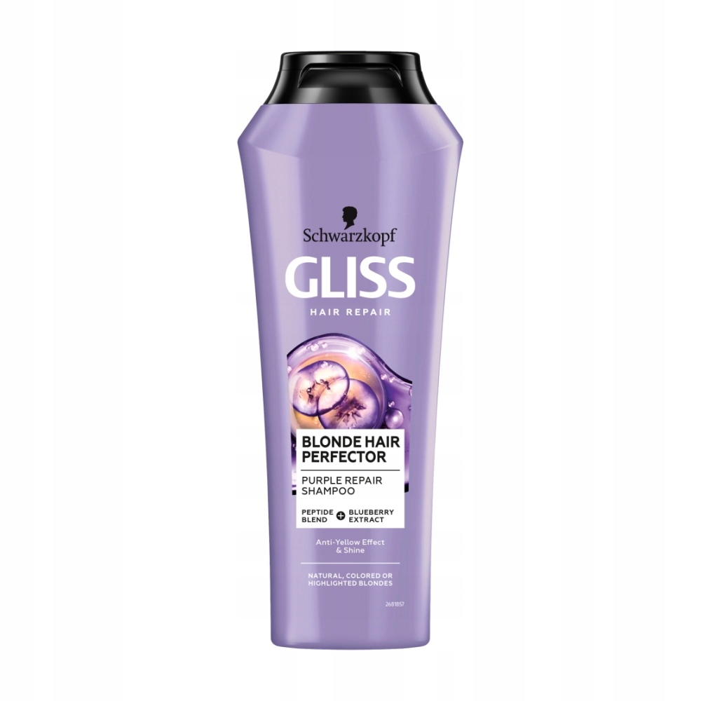 

Gliss Blonde Fioletowy Szampon Włosów Blond 250 ml