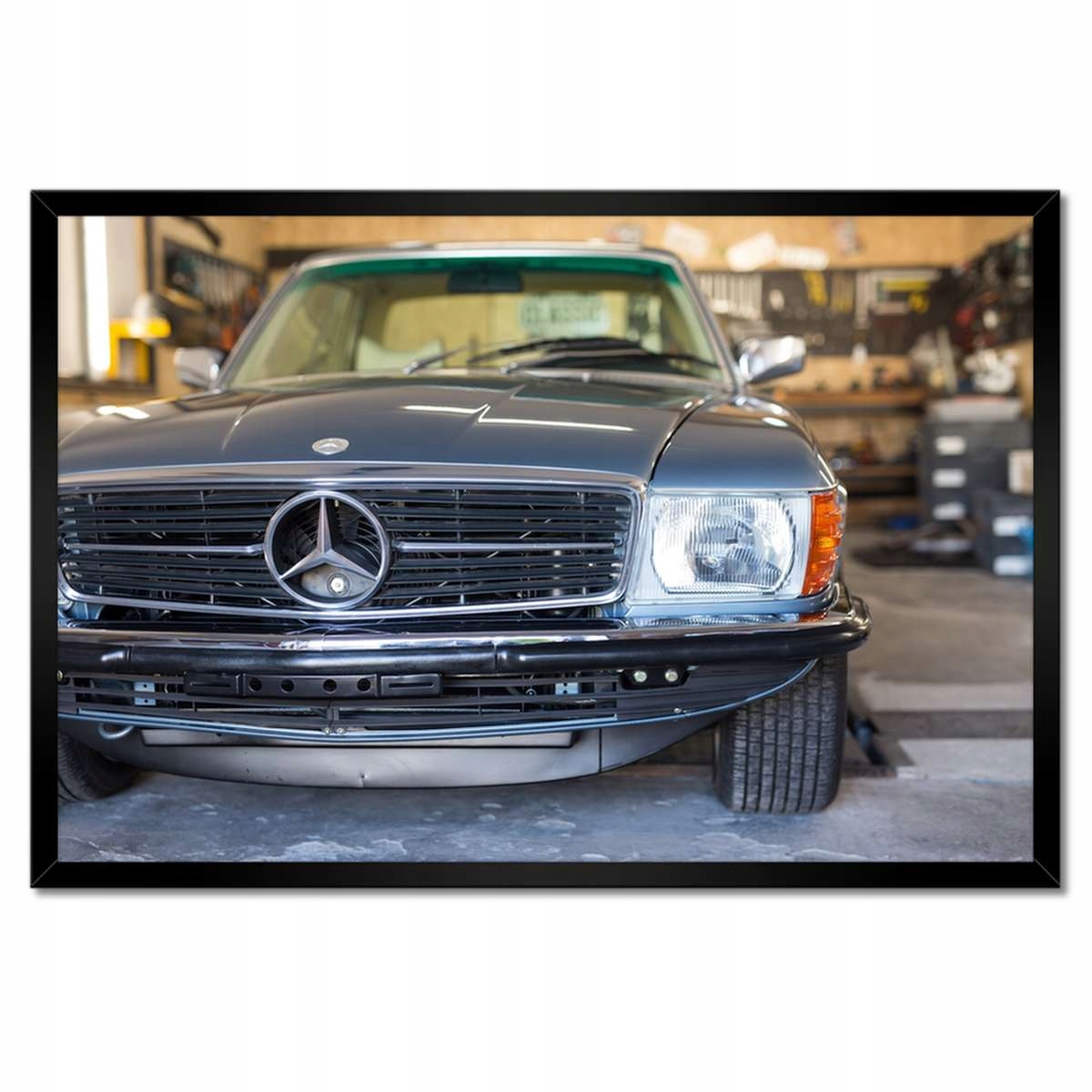 Plakáty v rámu 60x40 Mercedes 450 Slc Klasika