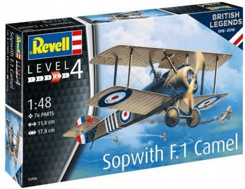 Revell Slepovací letadlo Sopwith F.1 Camel 1:48