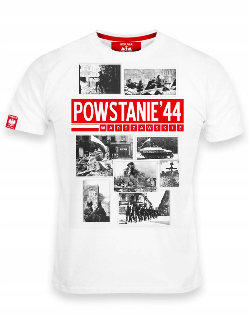 Biała Koszulka Powstanie Warszawskie Legia Warszawa 1 sierpnia 1944 rocznic
