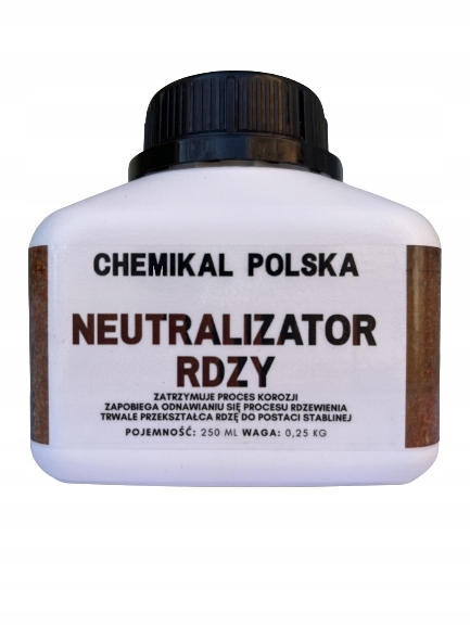 

Neutralizator Rdzy 0,25kg odrdzewiacz