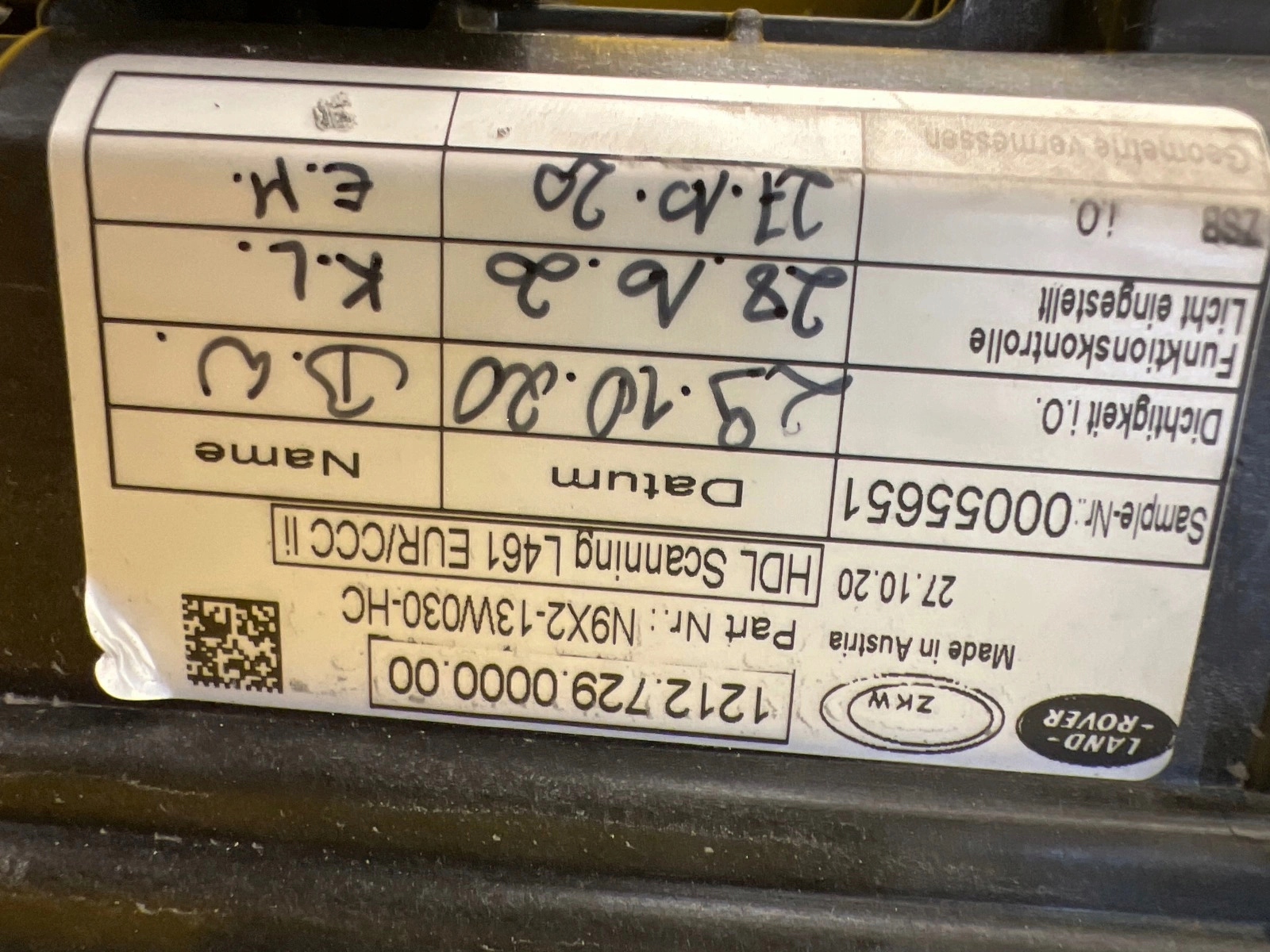 light left Range Rover Sport 3 L 461 N9X2-13W030-HC Full Led