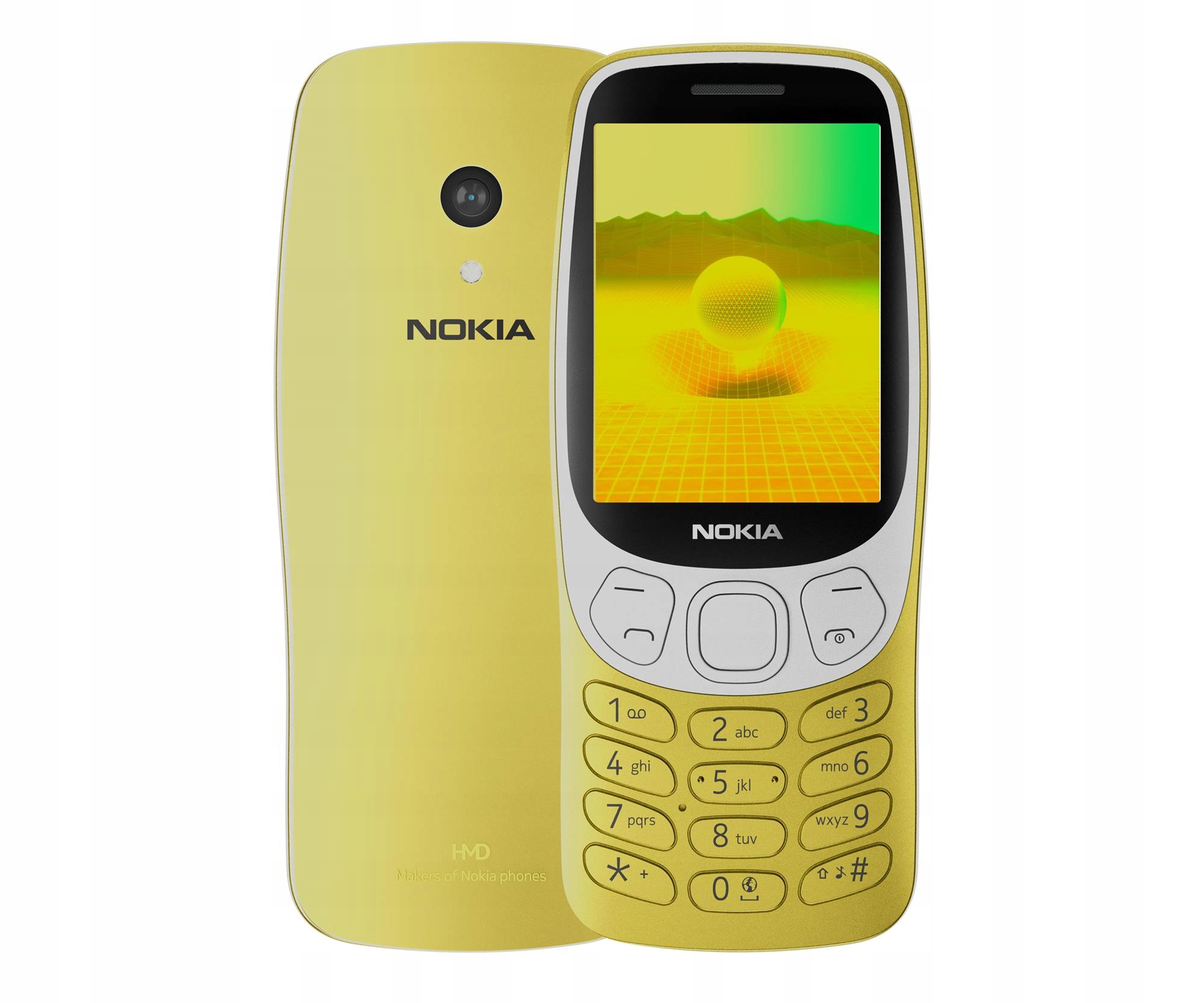 Telefon Hmd Nokia 3210 złoty