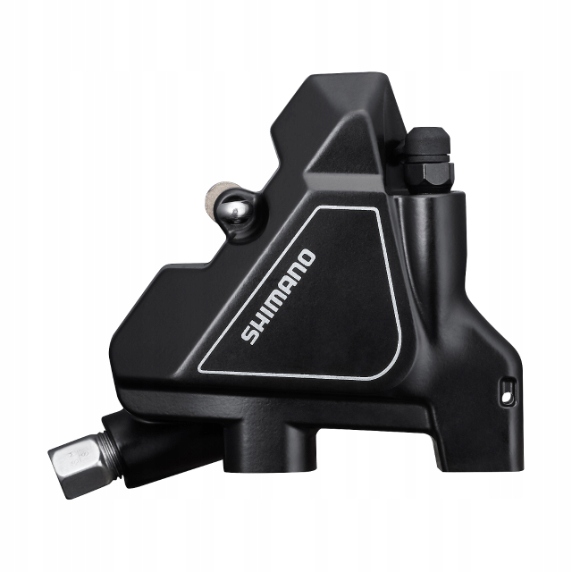 Zacisk hamulca tył BR-UR300 okł żyw Flat Mount, 2 tłoczki, czarny