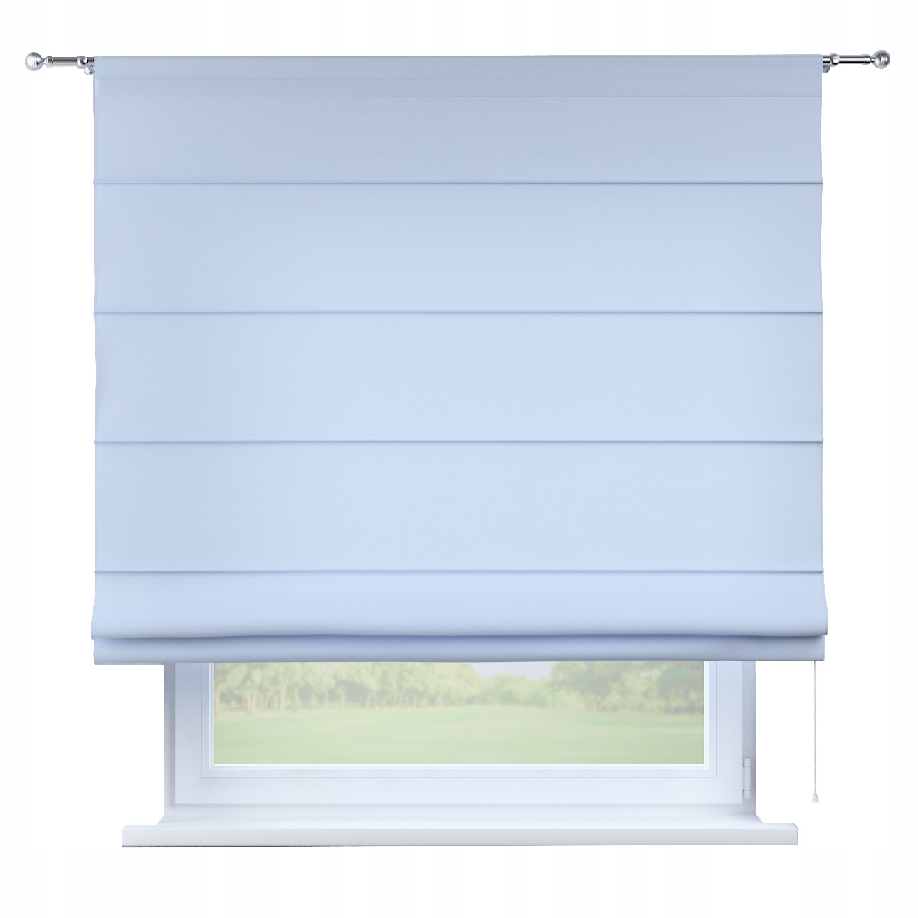 Hotová římská roleta Torino 110 x 150 cm modrá