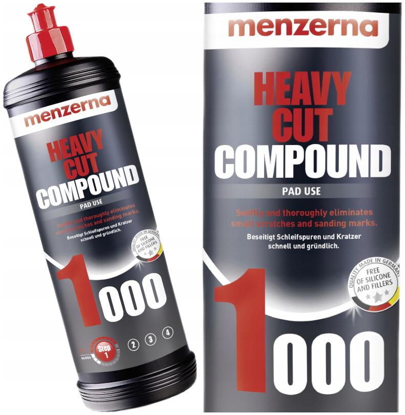 Menzerna 1000 1KG 1L Heavy Cut Pasta Mocno Tnąca