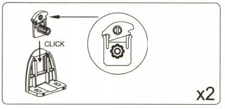 Rolety Dzień Noc na wymiar z napinaczem 82 cm x 150 cm Typ montażu bezinwazyjny