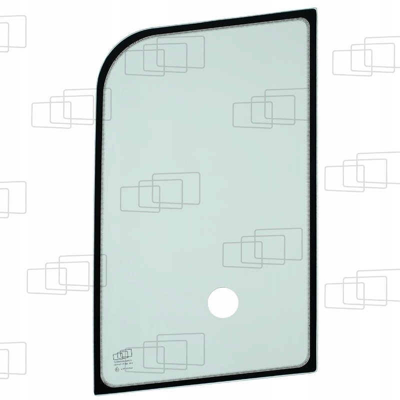 Bobcat sklo dveře horní levé 7261152, 7229941