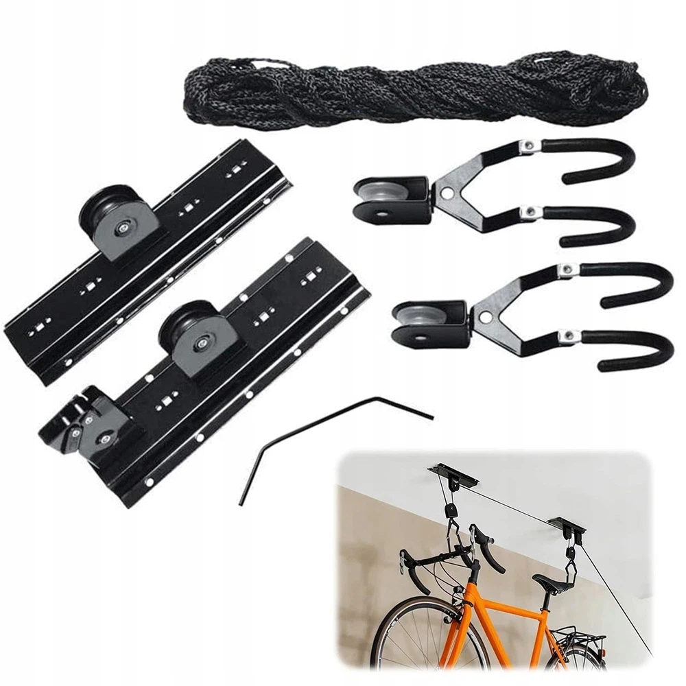 Stropní Držák Na Kolo, Nástěnný Výtah S Nosností 50 Kg Pro Dům I Garáž