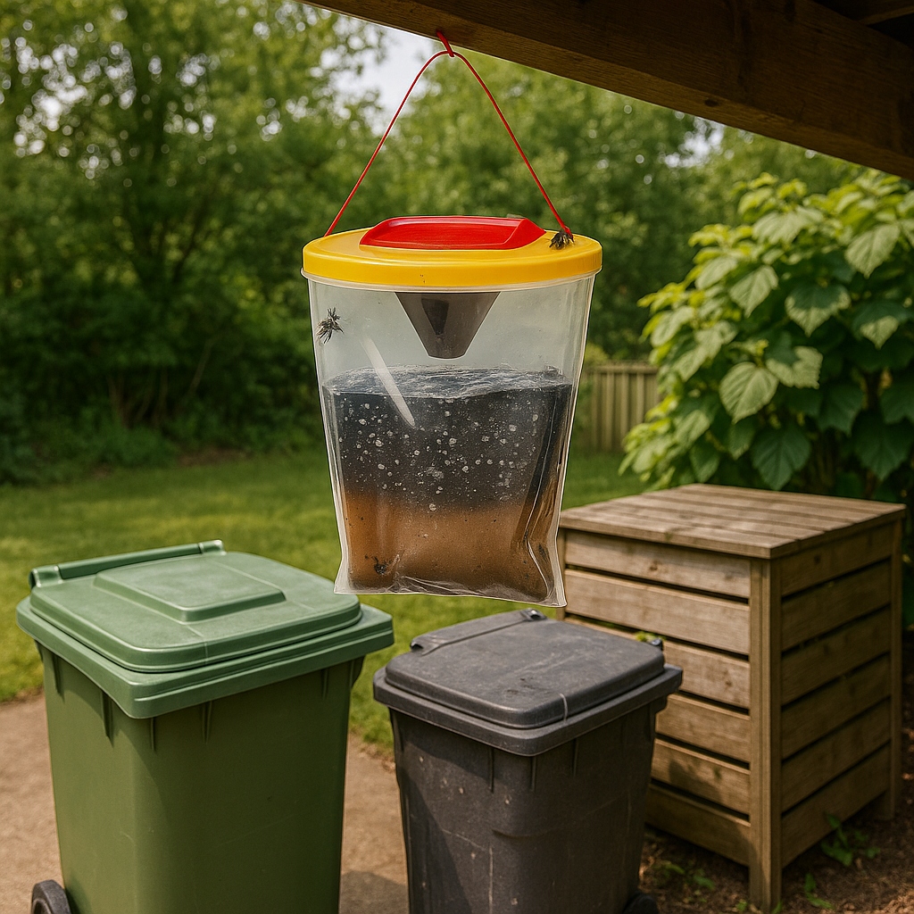 PUŁAPKA NA MUCHY WOREK NA MUCHY KOŃSKIE DO STAJNI OBORY GARAŻU 3 SZTUKI Stan opakowania oryginalne