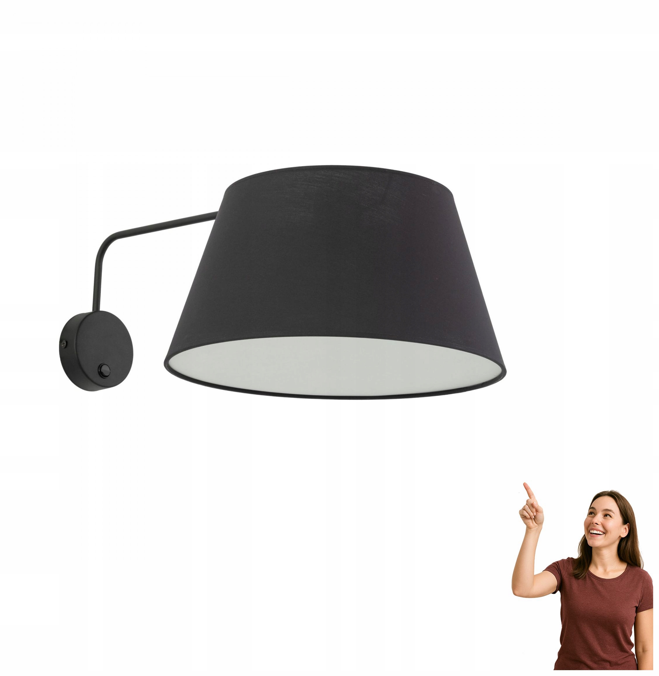 Nástenné svietidlo Formo s vypínačom 11343 Tk Lighting