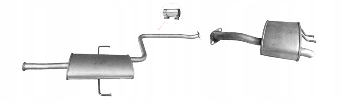 HYUNDAI MATRIX 1.5 CRDI 1.6 1.8 ГЛУШИТЕЛЬ ГЛУШИТЕЛИ