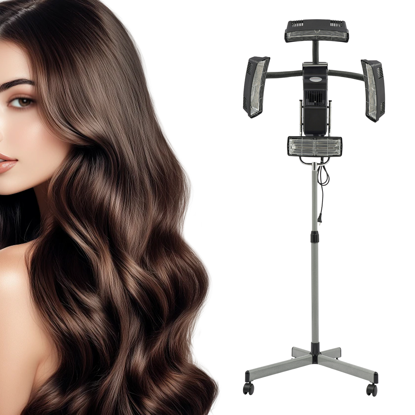 Procesor na barvení vlasů používaný pro péči o vlasy, barvení a sušení