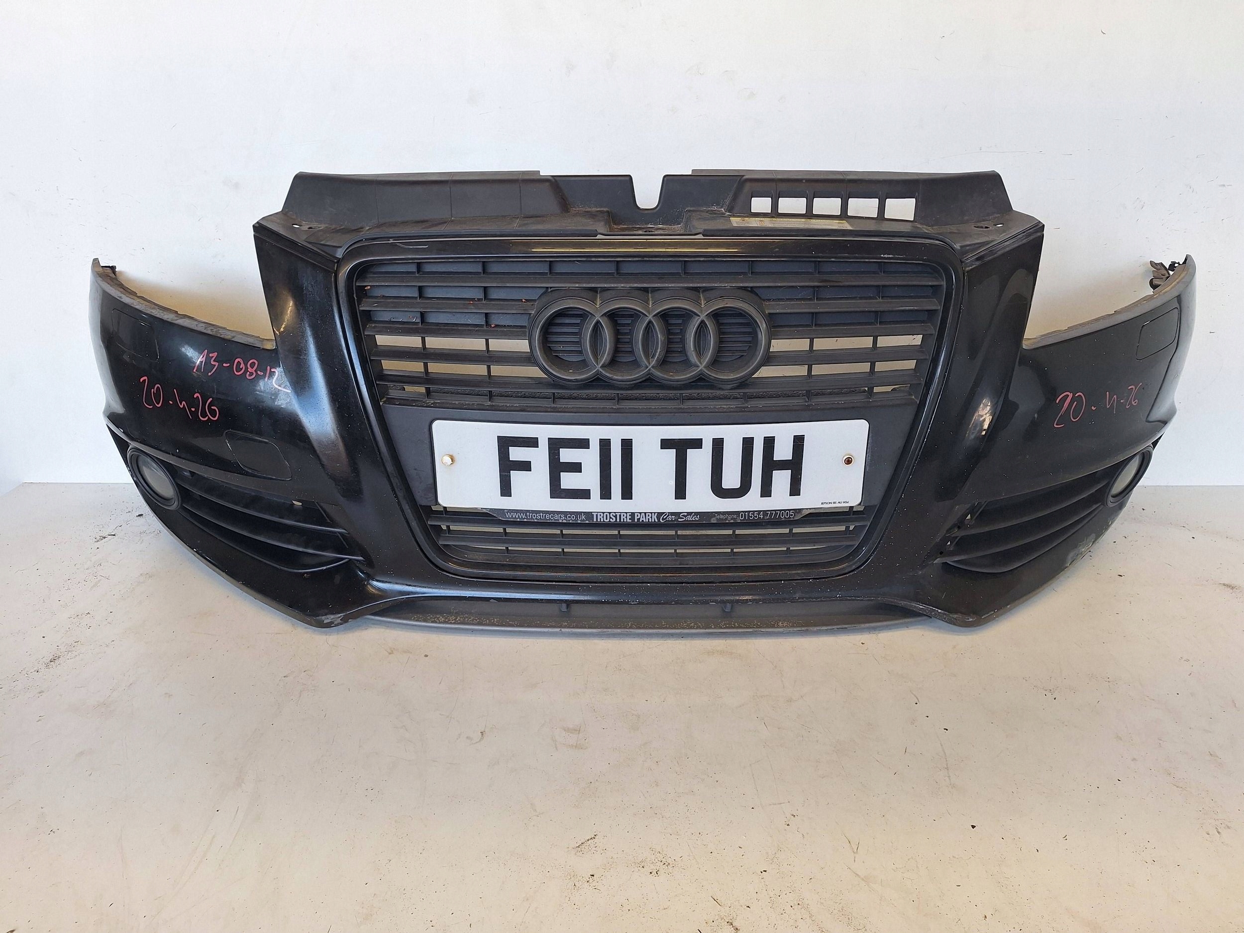 AUDI A3 8P S-LINE 08-12 bumper + XENON