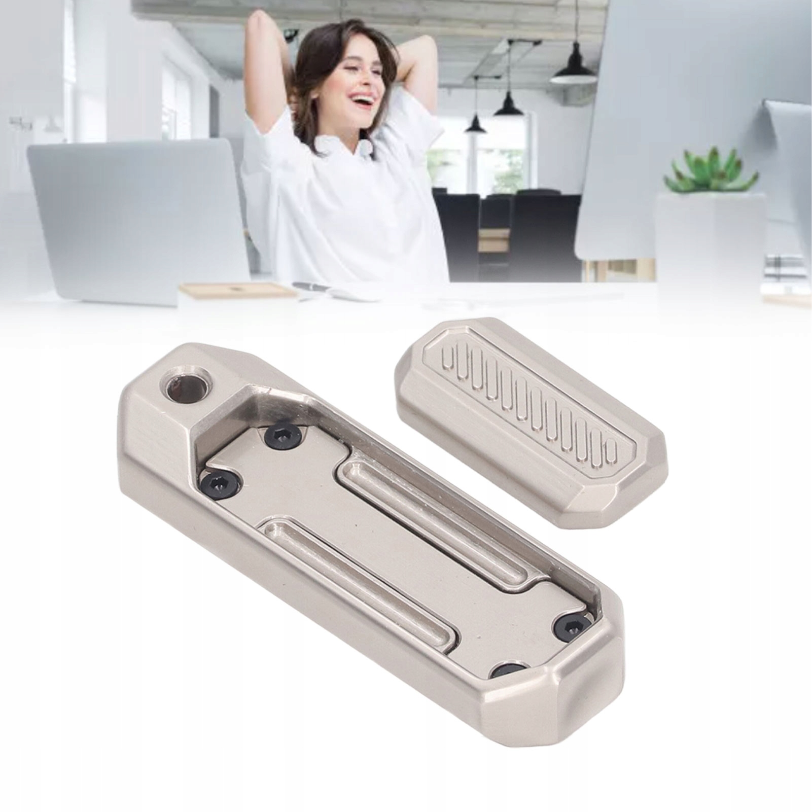 EDC ZABAWKA MAGNETYCZNY SUWAK ADHD Materiał metal