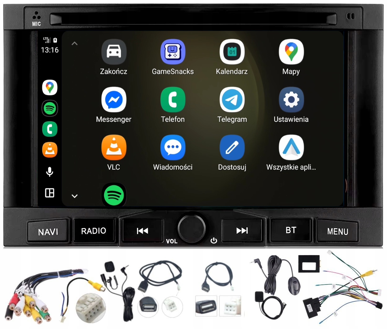Rádio Navigácia Gps Peugeot 3008 2009-2016 2GB 64GB Wifi Bt Carplay