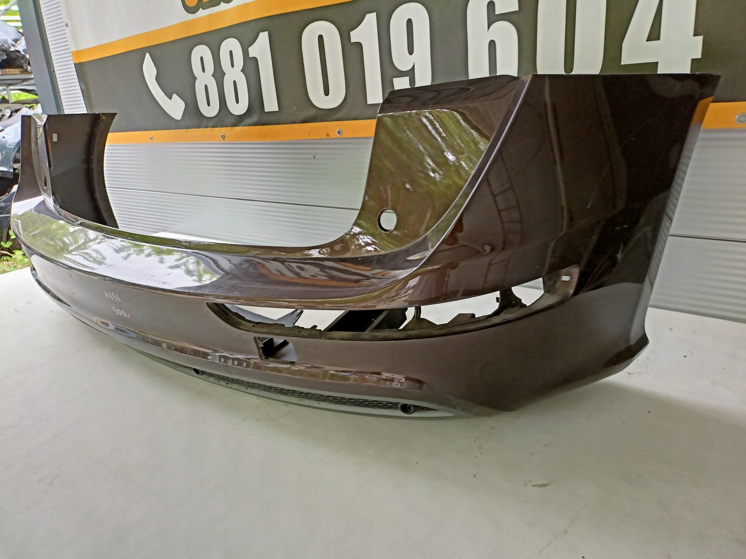bumper rear Audi Q5 S-line 8R 8-15