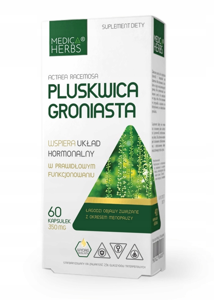 Medica Herbs PLUSKWICA GRONIASTA Menopauza