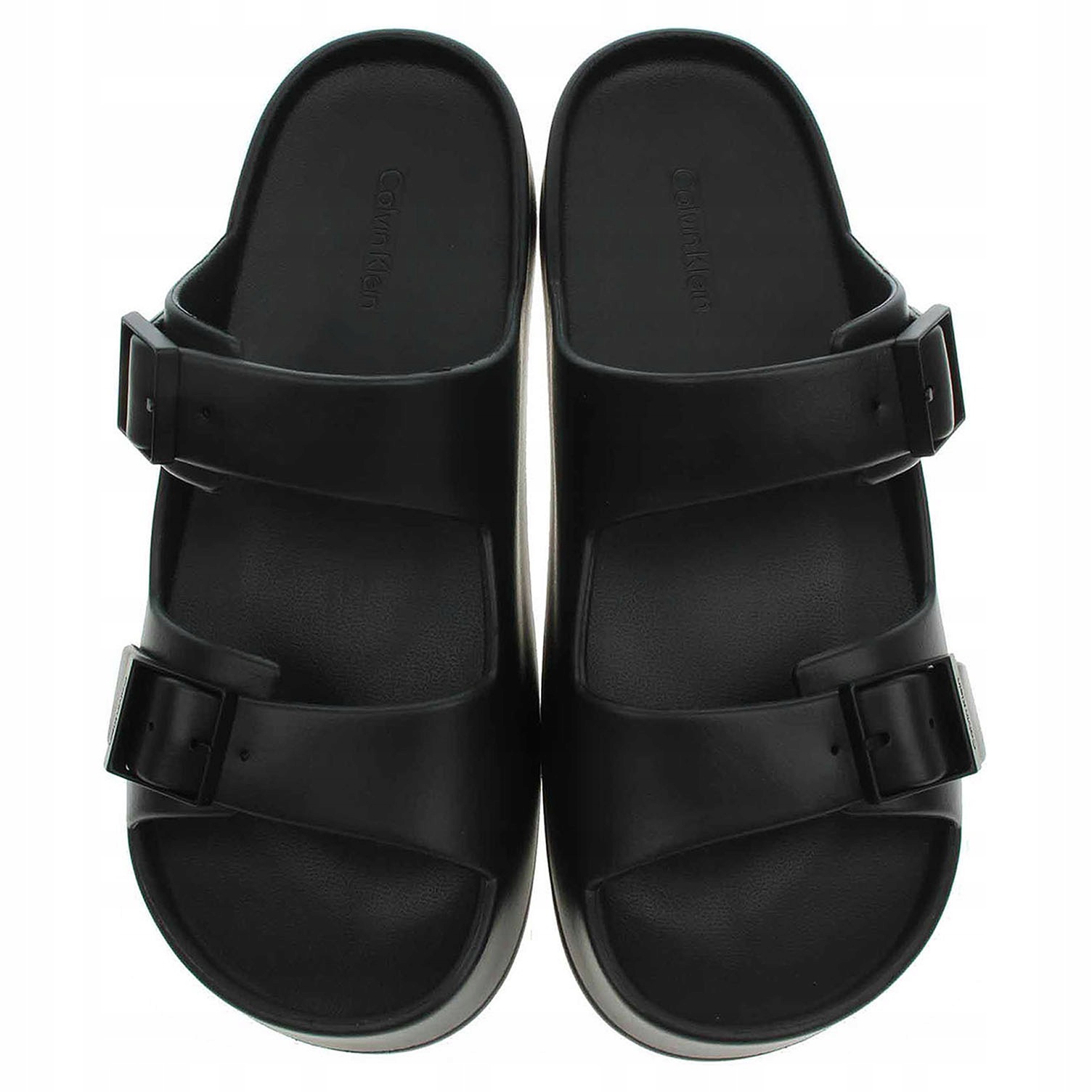 Pánské plážové pantofle Calvin Klein HM0HM02116 0GJ Triple Black 44
