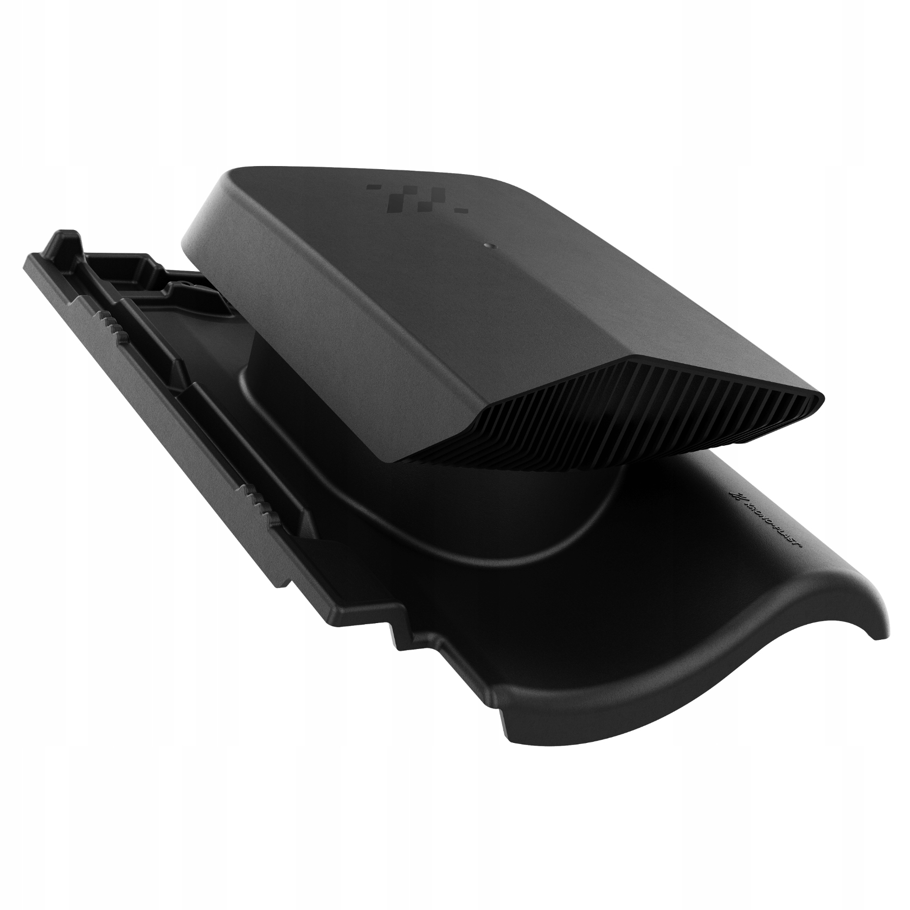 Větrací ventilátor Roben Milano Černý Mat