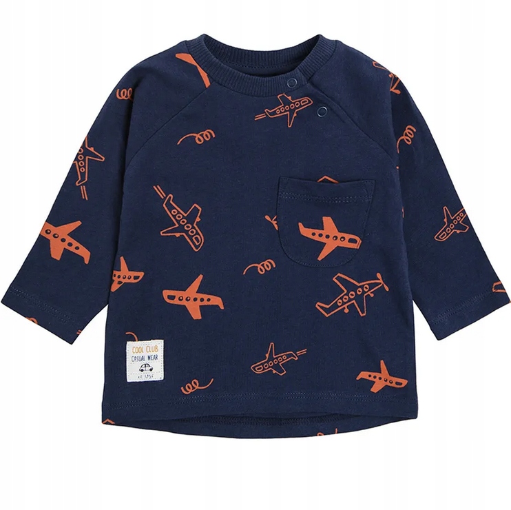 

Cool Club Bluzka z długim rękawem samoloty r 92