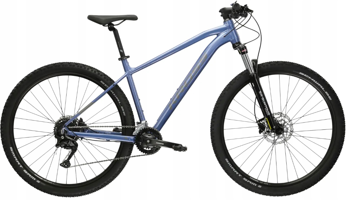 Rower górski męski Kross Level 2.0 S(16") 29 Niebieski Szary Połysk