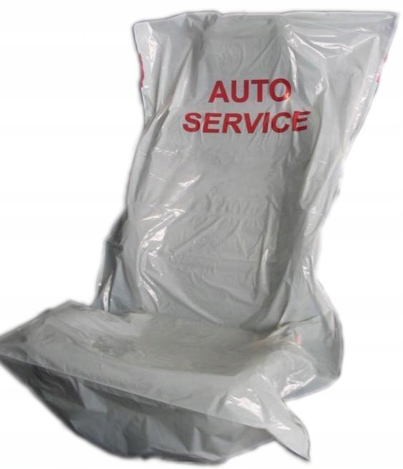 POKROWCE FOLIOWE NA SIEDZENIA FOTELE 25szt - AUTO