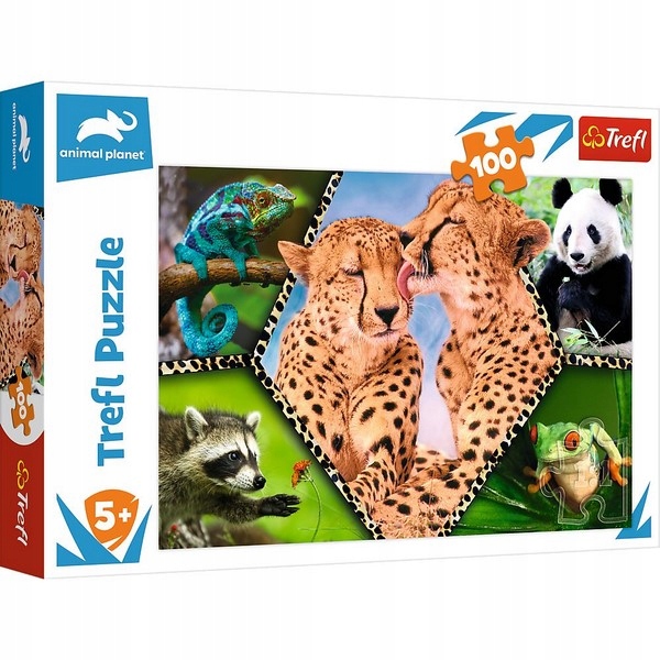 PUZZLE 100 PIĘKNO NATURY DISCOVERY ANIMAL PLANET