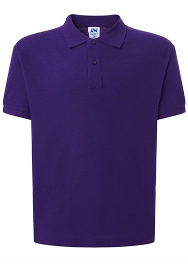 

Koszulka Polo męska polówka Jhk 210g fiolet Pu Xs