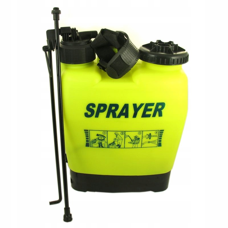 Aqbau velký tlakový postřikovač 12 litrů zahradní s regulací