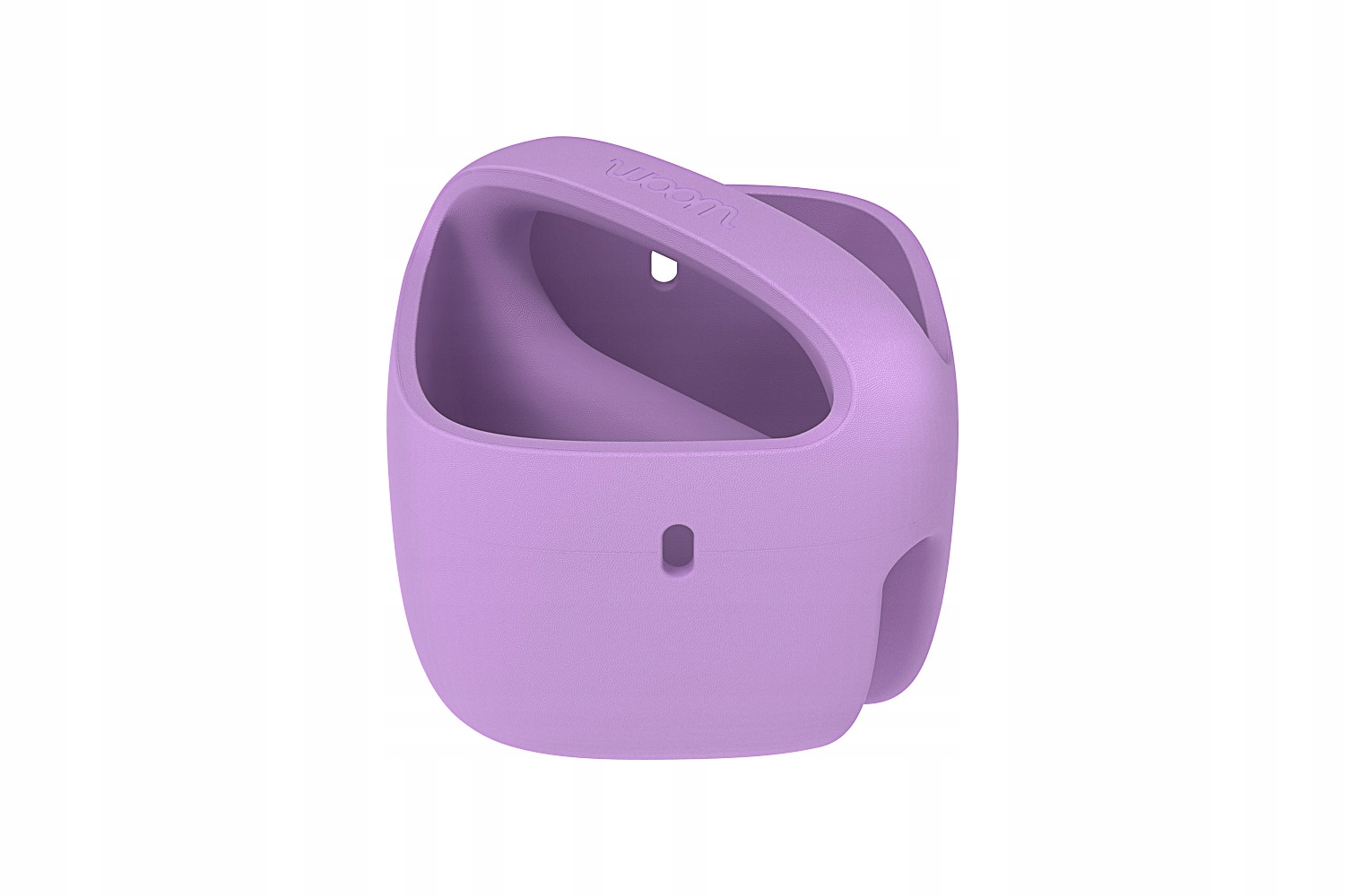 Koszyczek rowerowy przedni woom Pop fioletowy do modeli Go 2, 3 i 4