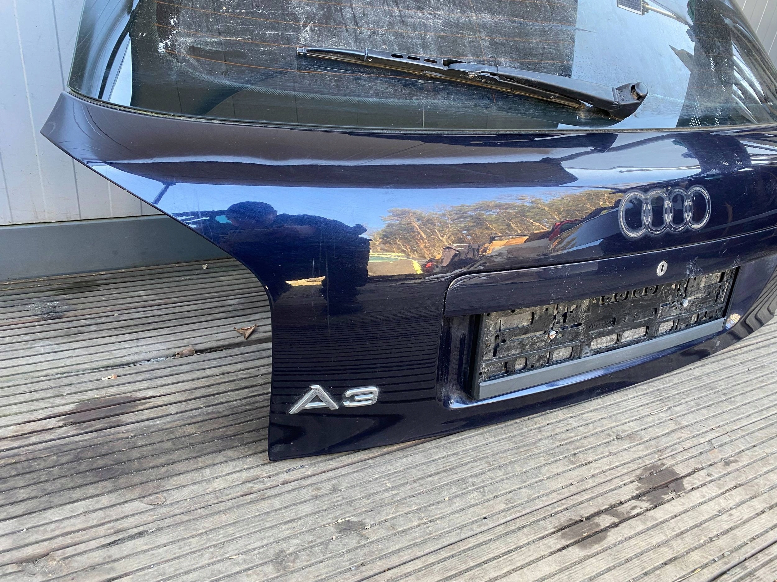 AUDI A3 8L complete trunk door boot rear part