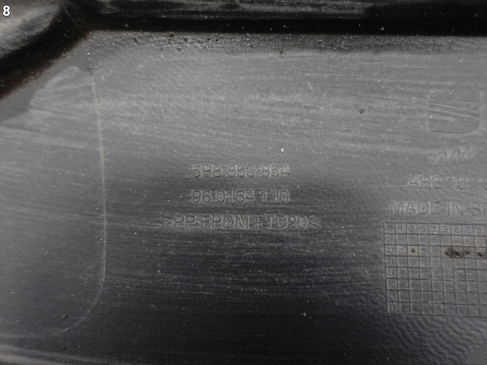 SEAT ALTEA XL 5P8 07-15 FREETRACK threshold moulding cover cap threshold right