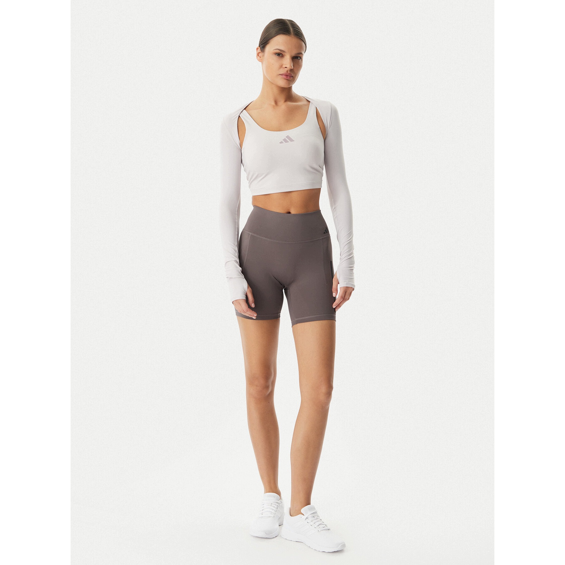 Adidas Damskie Koszulka techniczna KD2217 Fioletowy
