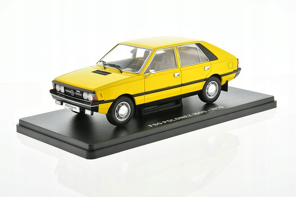 Fso Polonez tmavě yellow 1978 1/24 Altaya
