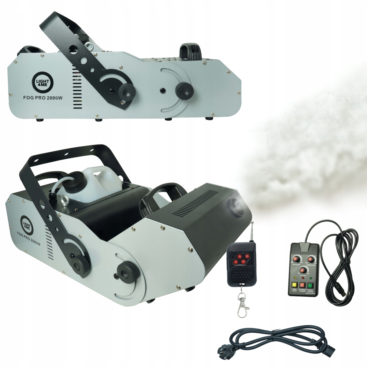 Wytwornica Dymu Pro Mgły Dymiarka Maszyna Regulacja Kąta DMX 2000W Pilot