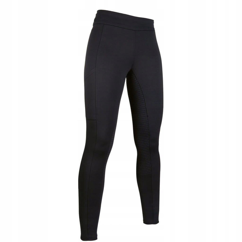 Dětské zateplené legíny Hkm Cosy Style černé 134/140 140 Cm