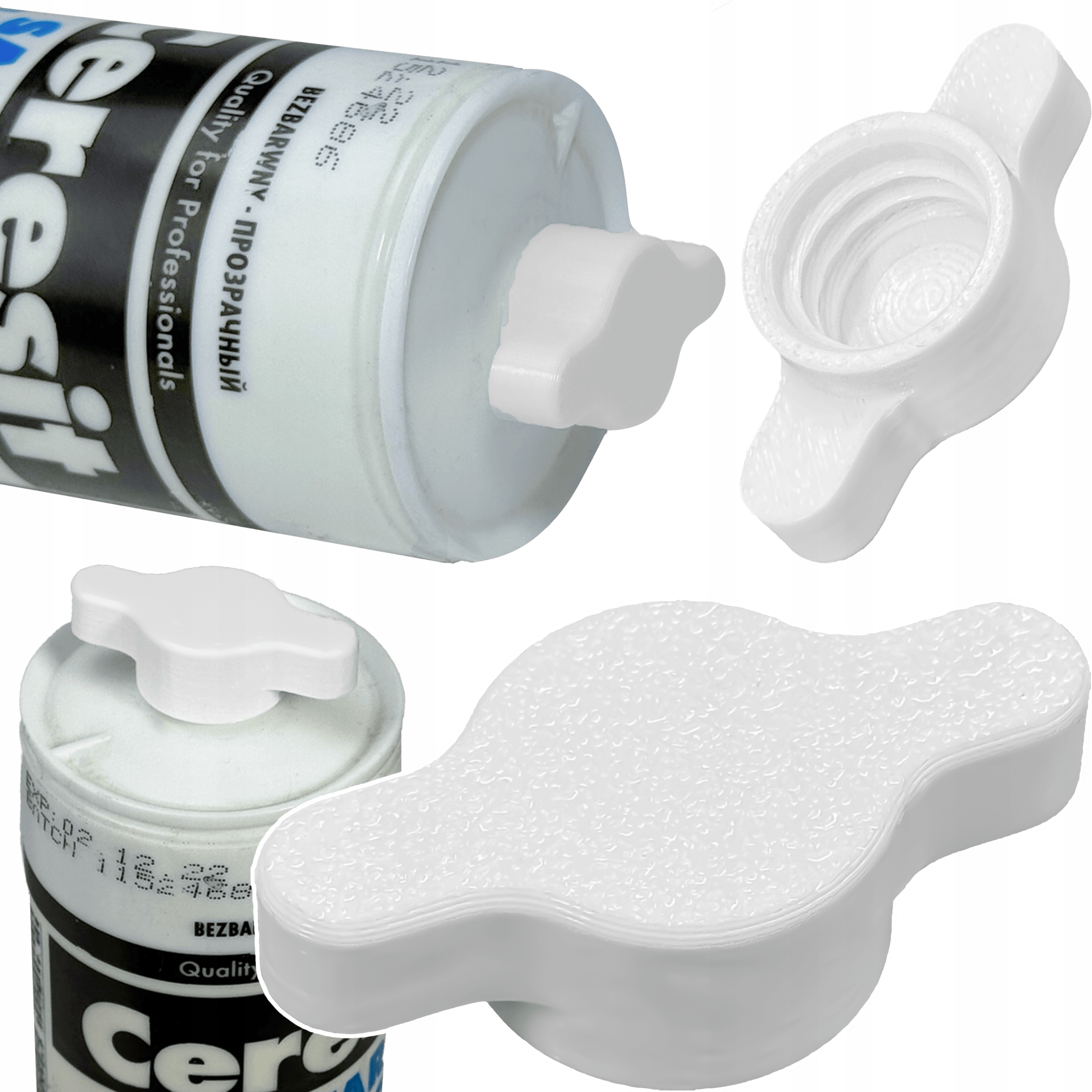 Zatyczka Do Wkładu Silikon Akryl Przeciwko Wysychaniu Silikonu Zaślepka