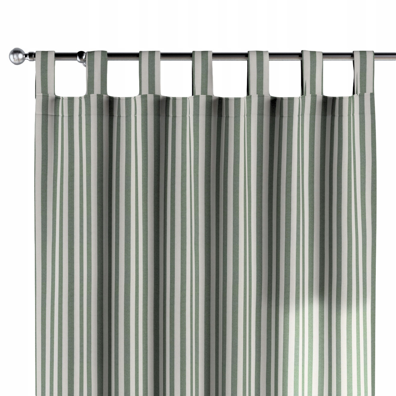 Dekoria Závěs na ramenních popruzích 1 ks 130x260 cm, odstíny zelené