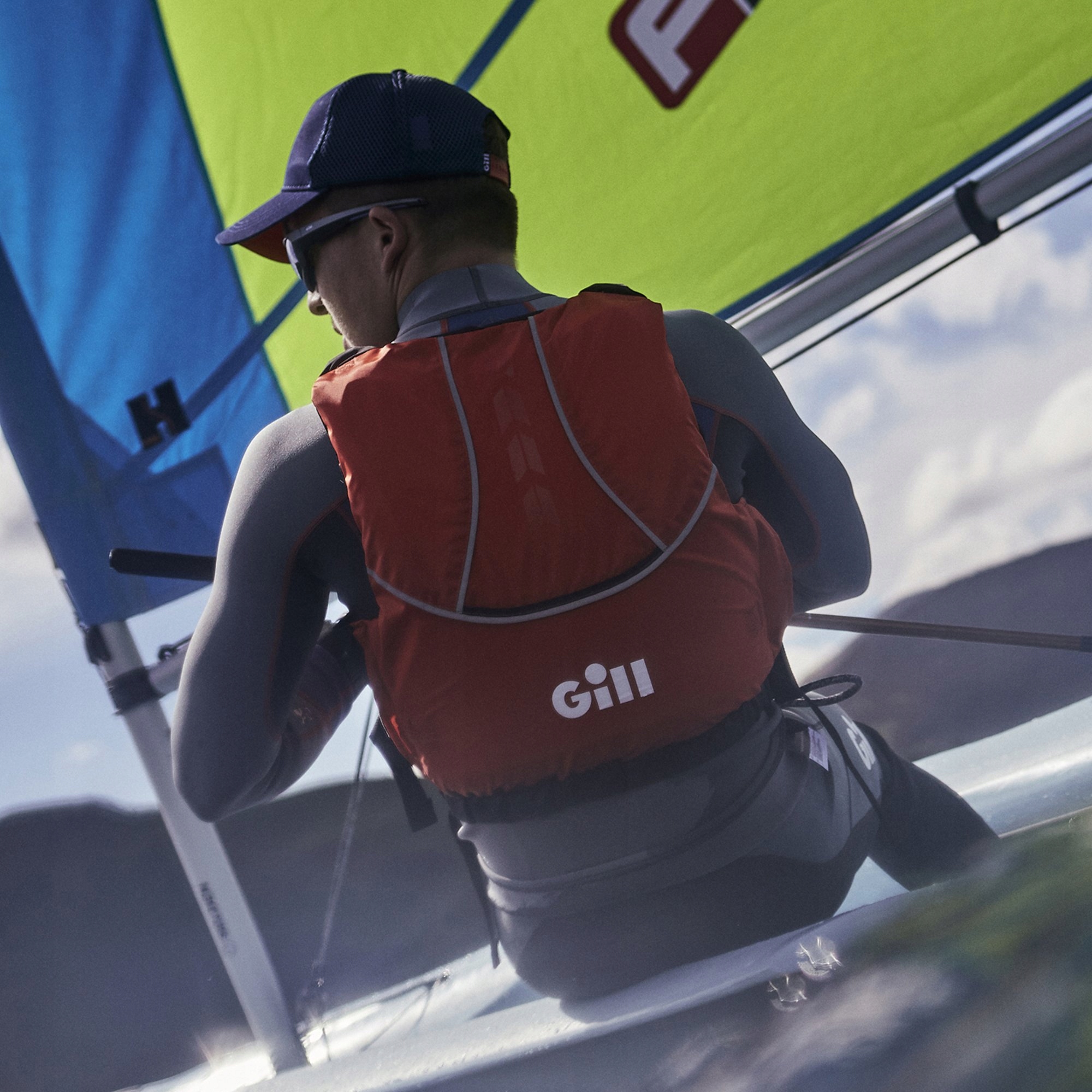 KAMIZELKA PRO RACER SIDE ZIP S 40-60 KAPOK REGATY KAJAK Marka GILL