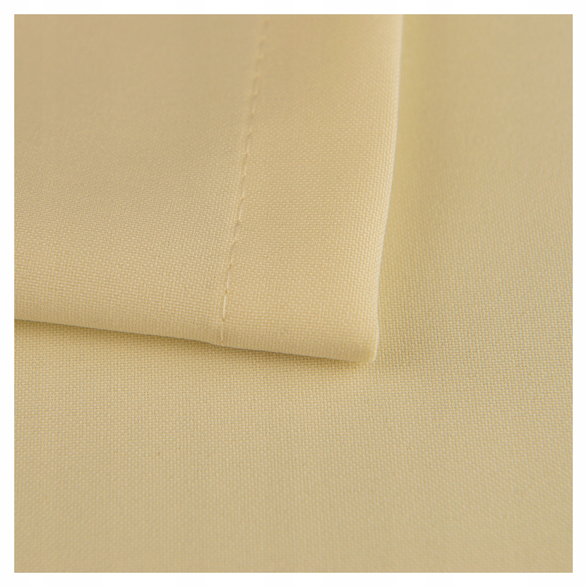 ELEGANCKI GŁADKI OKRĄGŁY OBRUS KOŁO ECRU Ø140 Szerokość produktu 140 cm